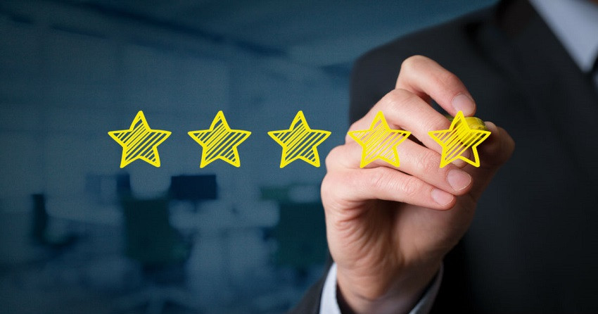 5 estrellas de calificación